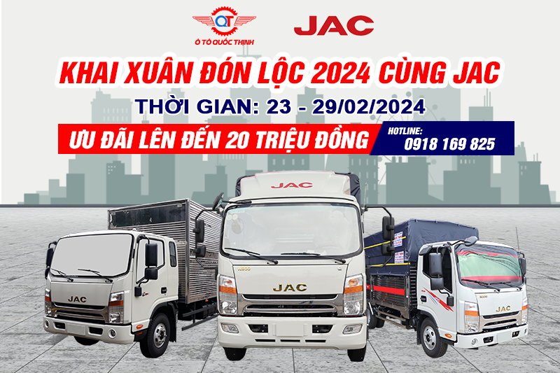 Khai xuân đón lộc cùng Jac 2024