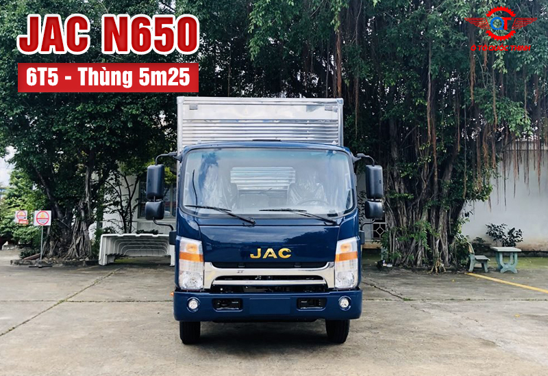 Đánh giá xe tải Jac N650 tải 6T5
