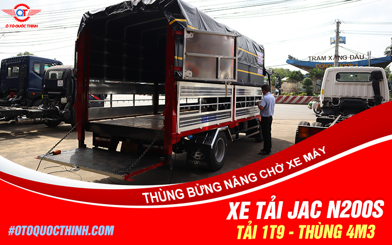 Bửng nâng xe tải Jac N200s