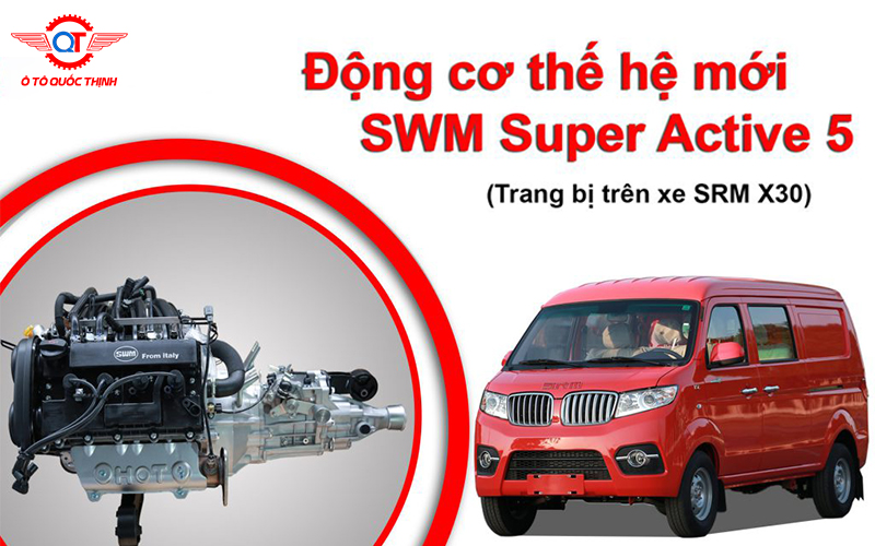 Động cơ Super Active 5 xe tải SRM