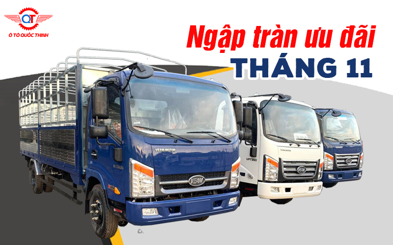 THÁNG 11 ƯU ĐÃI LÊN ĐẾN 40 TRIỆU KHI MUA XE TẠI Ô TÔ QUỐC THỊNH