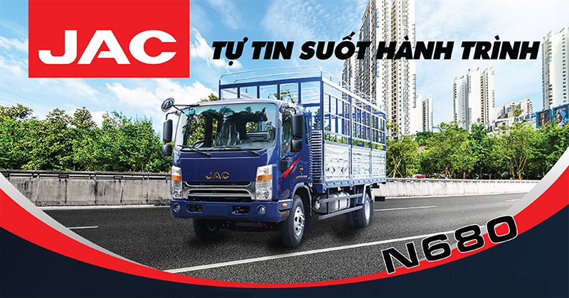 Xe tải Jac N680