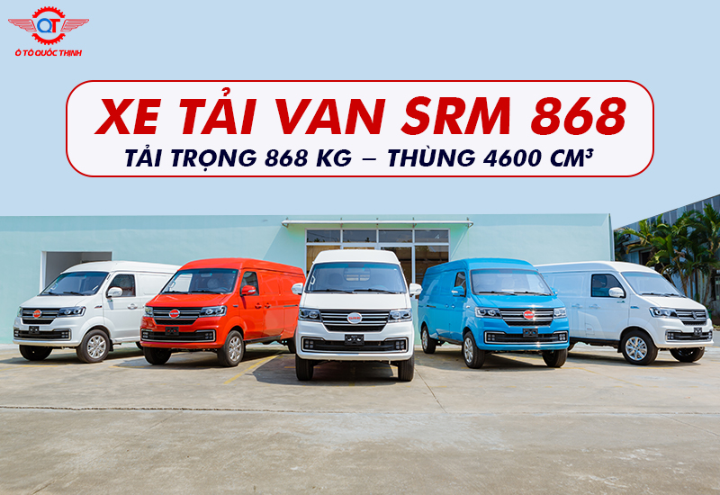 xe tải van srm 868