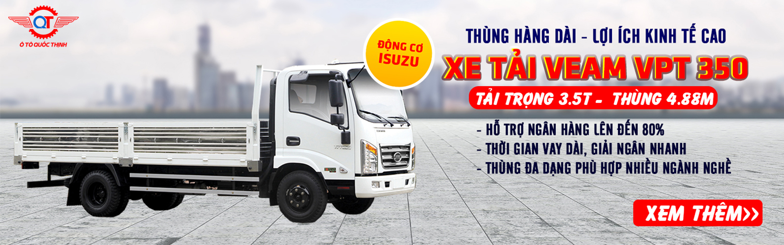 Xe tải Veam VPT 350